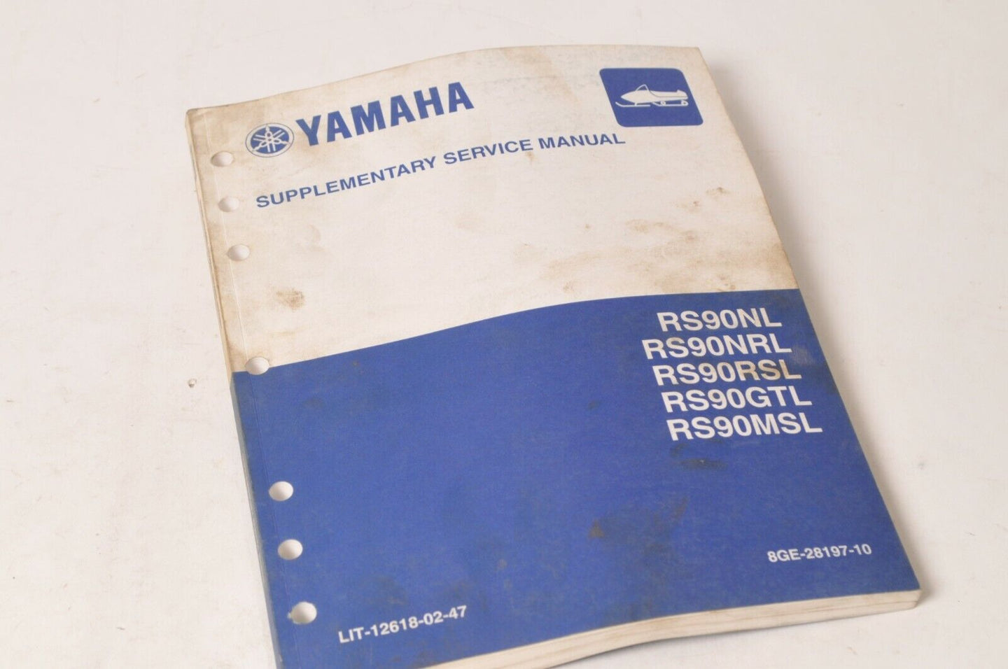Yamaha Supplementary Service Manual Repair Maintenance Shop | RS90 2006 - Very Good