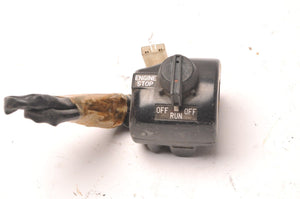 Yamaha RD350 RH Handlebar Switch On/Off/Run Engine Stop 4Y3-83976 Canada Only #4 - Very Good