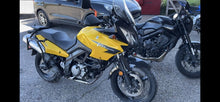 Load image into Gallery viewer, Genuine Suzuki Left Side Cowl Fairing Yellow DL650 2007-09  |  94403-27G30-YMF - Very Good