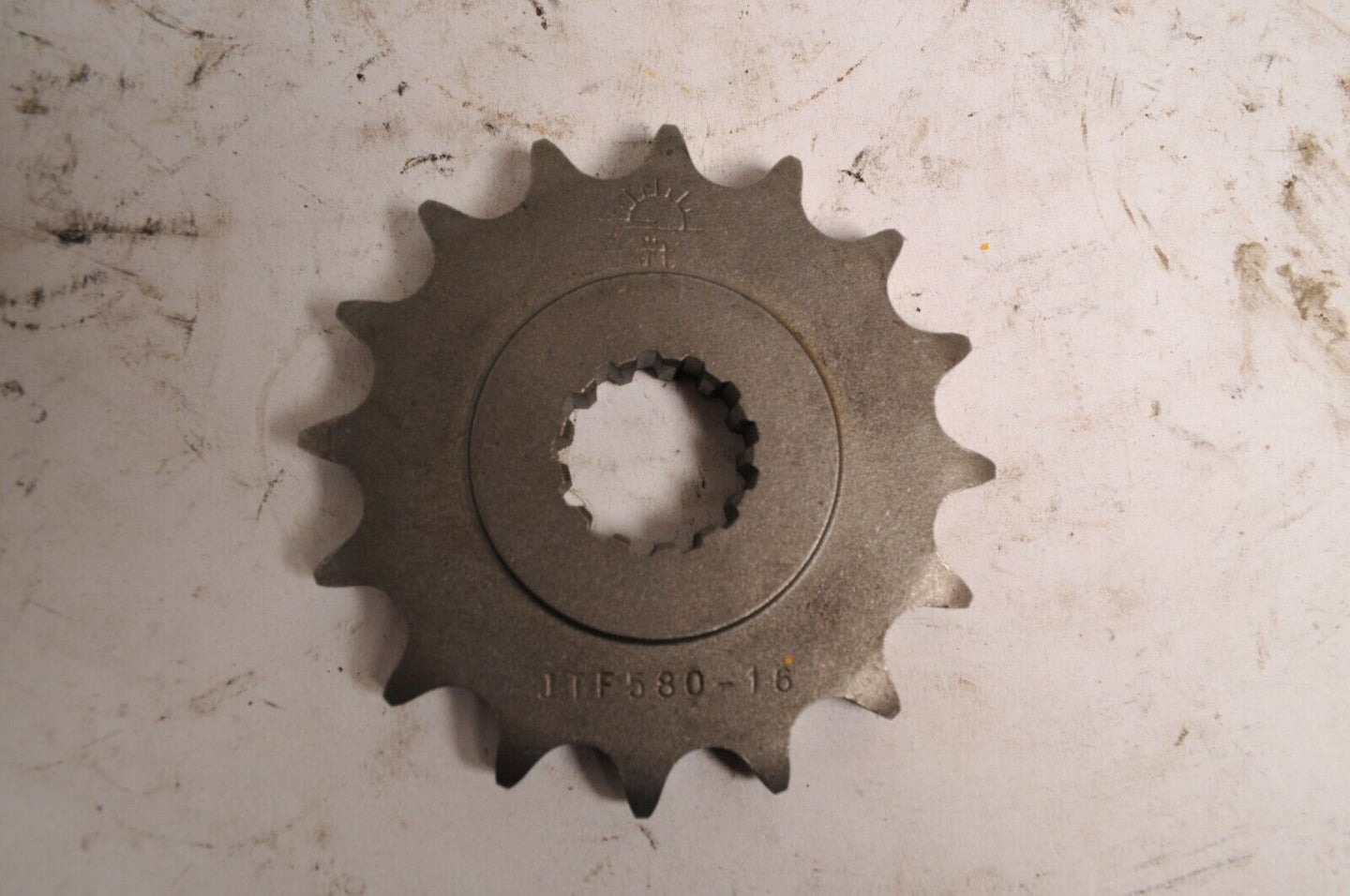 JT Steel Front Sprocket JTF580.16 16t Fits Yamaha YZF-R6 FZ6 FZ750 FZR1000 530 - Like New