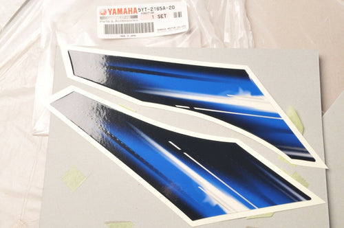 Genuine Yamaha 5YT-2165A-20 Decal Graphic Set Rear Fender - Raptor 350 SE 2006 - Like New