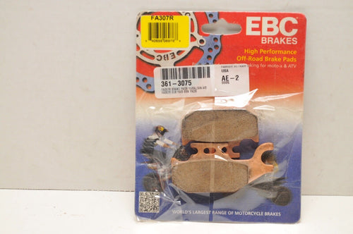 EBC Brake Pads FA307R SINTERED Fits BOMBARDIER TRAXTER QUEST CAN-AM JOHN DEERE  - Like New