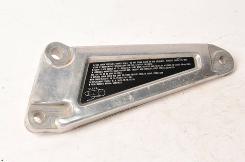 Genuine Honda 50700-MC9-670 Holder,Left LH Footpeg Step Nighthawk CB450 1982-86 - Very Good