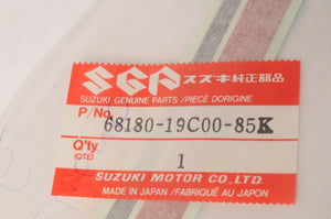 Genuine Suzuki 68180-19C00-85K Decal Sticker Tape Set RH Right GSX600F Katana 88 - Like New