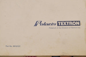 Genuine POLARIS Factory ILLUSTRATED PARTS MANUAL - 1981 TX-C  9910727 - Very Good