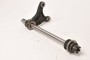 Genuine Suzuki 64711-34200 Rear Axle Caliper Bracket 69721-47001  1981 GS650G - Very Good