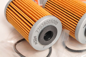 Genuine KTM Oil Filter Filters (2) 250 450 500  Husqvarna   | 77038005044