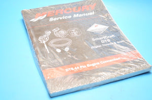 OEM MERCURY FACTORY SERVICE MANUAL 90-895072 SMARTCRAFT DTS 44-PIN DIGITAL NEW! - Very Good