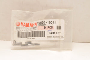 NEW NOS OEM YAMAHA DOWEL PINS 93604-10011 Qty:7 FZ600 YTM200 WARRIOR RAPTOR MORE - Like New