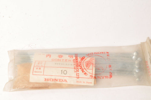 Genuine Honda 97930-52164 Spoke B 9X162.0 Qty:10 CB400 Hawk 1978 1979