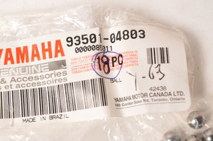 Genuine Yamaha 93501-04803 Ball, Steel - Lot of 19 Bearing RT180 1990-1997