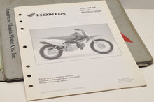 Load image into Gallery viewer, 2004 CRF70F CRF70 F GENUINE Honda Factory SETUP INSTRUCTIONS PDI MANUAL S0259 - Very Good