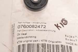 Genuine KTM Oil Seal Shaft Sealing Ring A Duo water pump/twin valve | 0760082472