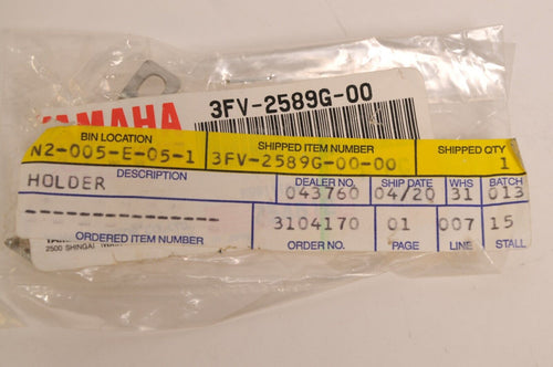 Genuine Yamaha Holder,Clip for master cyl tank reservoir R6 +  | 3FV-2589G-00-00