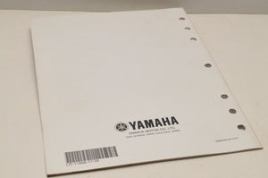 Genuine Yamaha ASSEMBLY SETUP MANUAL YFM350AS BRUIN 350 2004 LIT-11666-17-33 - Very Good