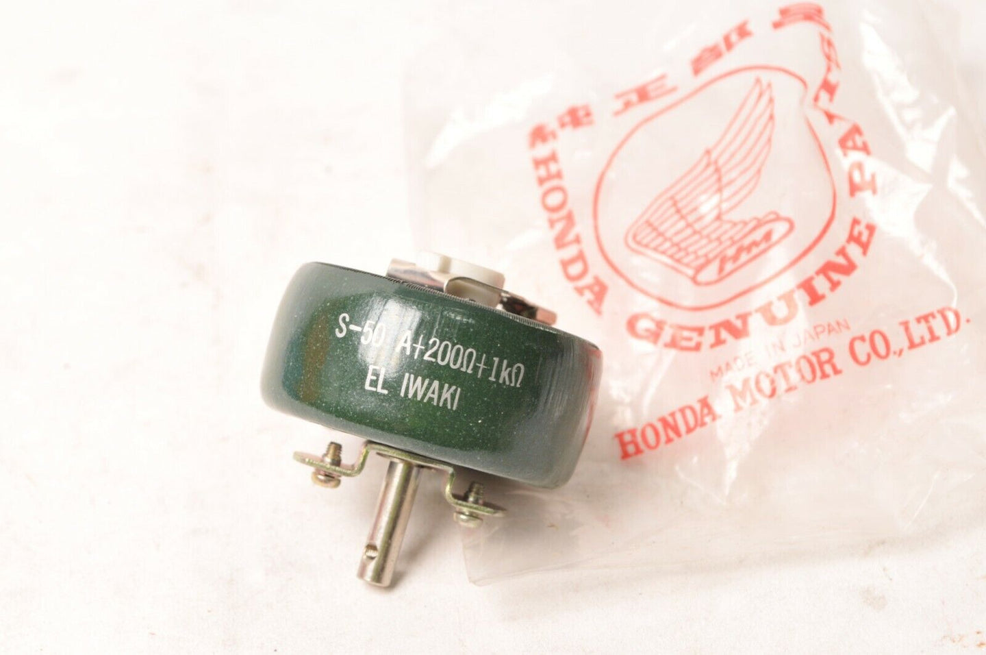 Genuine Honda El Iwaki Variable Resistor Assembly - S-50 A+200 OHM + 1KOHM