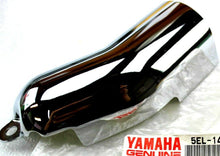 Load image into Gallery viewer, Genuine Yamaha 5EL-14624-00 Chrome Cover heat shield guard V-Star 1100 XVS1100