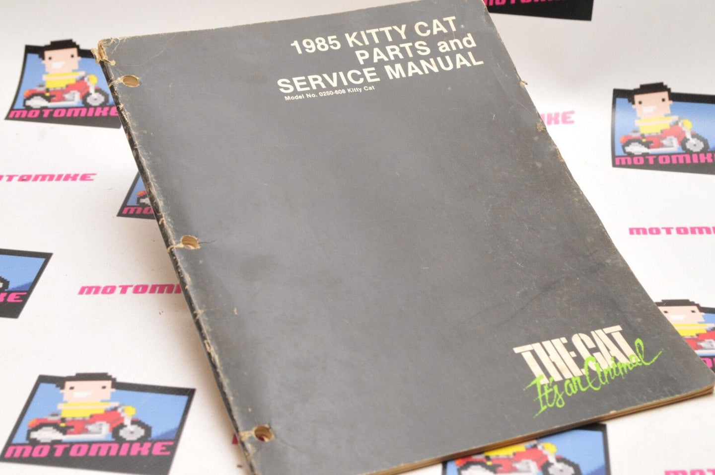 Genuine ARCTIC CAT Factory Service Shop Manual + Parts  KITTY 1985 2254-312   - Very Good