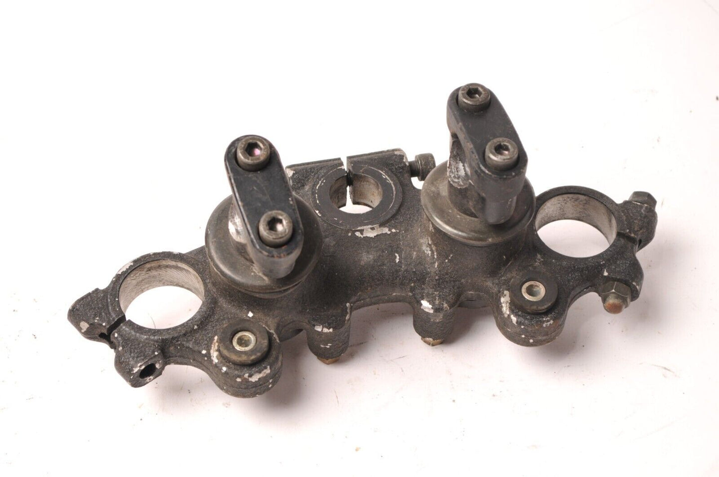 Genuine Yamaha Crown Handle,upper triple clamp assembly 3J9-23435-00 XS850 80-81 - Like New