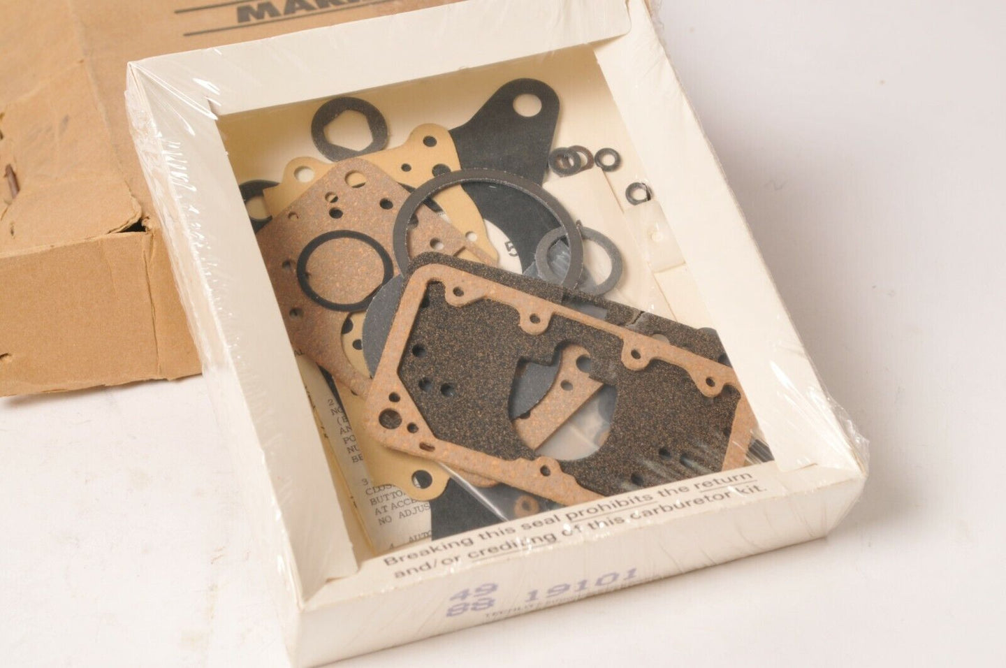 Mercury MerCruiser Quicksilver Gasket Set for Holley 2bbl 2 barrel | 1396-4655 - Like New