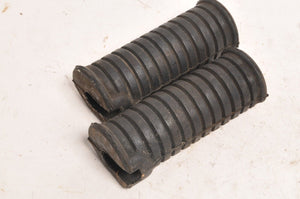 Genuine Suzuki Footpeg Step Rubber set of TWO (2) Vintage OEM  | 43551 #1 - Like New