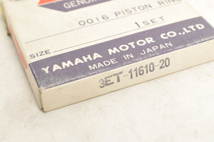 Genuine Yamaha Piston Ring Set 2nd O/S +0.50mm  DT200 1988-1989 |  3ET-11610-20