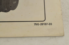 Load image into Gallery viewer, Yamaha Service Shop Manual - MF410S 410SR  En  |  75G-28197-E0