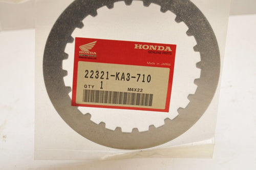 NEW NOS OEM HONDA CLUTCH PLATE 22321-KA3-710 CR125R ATC250R  CR125 1983-2007 - Like New
