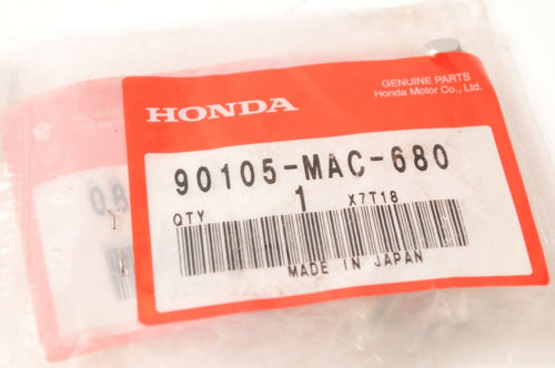 Genuine Honda 90105-MAC-680 Qty:4 Bolt,Rotor Disc 6x19