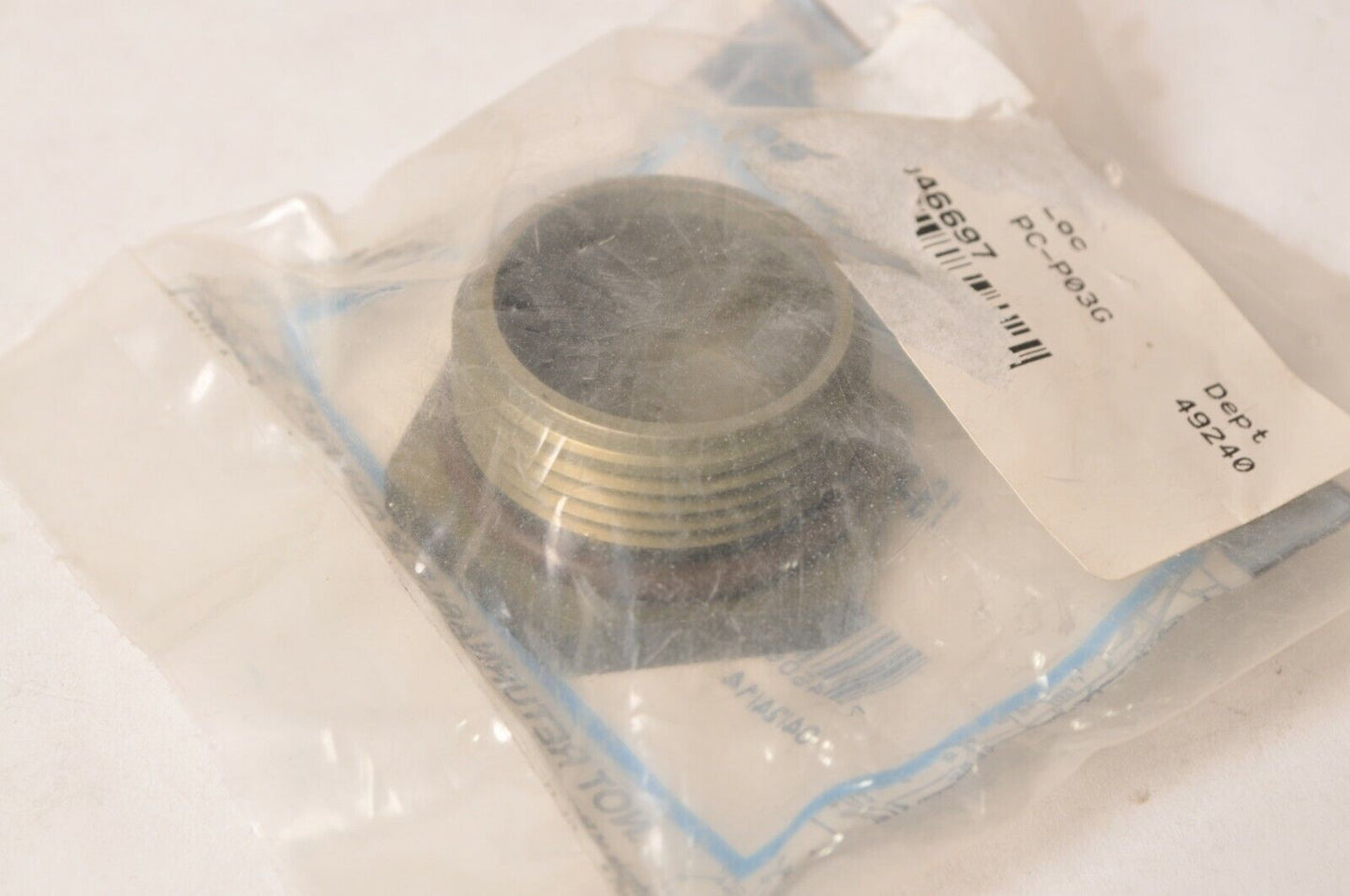 Mercury Mercruiser Quicksilver Drain Plug for Oil Cooler - Verado   | 8M0046697 - Like New