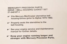 Load image into Gallery viewer, Mercury MerCruiser Quicksilver Gasket,Drive Bell Housing 1967-1982 | 27-64818T4 - Like New