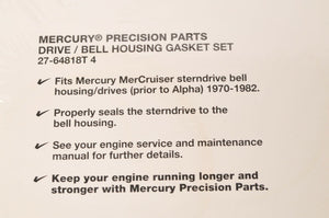 Mercury MerCruiser Quicksilver Gasket,Drive Bell Housing 1967-1982 | 27-64818T4 - Like New