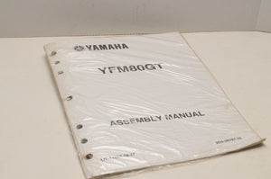 Genuine Yamaha ASSEMBLY SETUP MANUAL YFM80GT GRIZZLY 80 2005 LIT-11666-18-47 - Like New