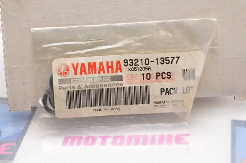 NEW NOS OEM YAMAHA 93210-13577 Qty:10 O-RING RINGS LOT - (OIL DIP STICK PLUG)  - Like New