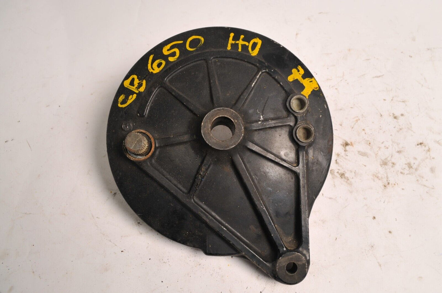 Used Rear Brake Panel Backing Plate Honda CB650 CB750 1979-83  | 43100-426-770 - Very Good