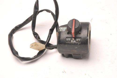 Yamaha RD350 RH Handlebar Switch On/Off/Run Engine Stop 4Y3-83976 Canada Only #1 - Very Good