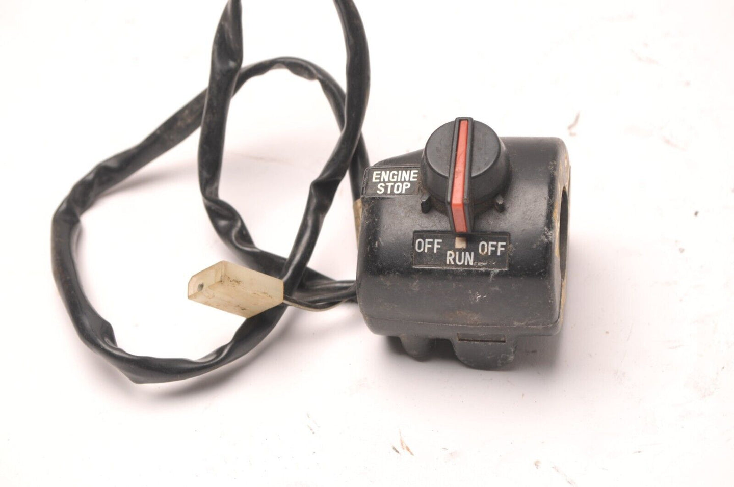 Yamaha RD350 RH Handlebar Switch On/Off/Run Engine Stop 4Y3-83976 Canada Only #1 - Very Good