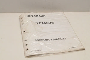 Genuine Yamaha ASSEMBLY SETUP MANUAL YFM50S RAPTOR 50 2004 LIT-11666-17-13 - Like New