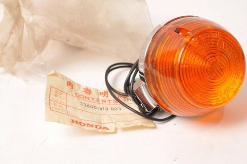 Genuine Honda 33600-413-003 Turn Signal Assembly Right Rear RH - CB400 Hawk 450