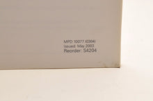 Load image into Gallery viewer, 2004 TRX300EX Genuine OEM Honda Factory SETUP INSTRUCTIONS PDI MANUAL S4204 - Very Good