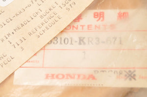 Genuine Honda 33101-KR3-671 Ring,Rim Headlight Case Chrome - CMX250C REBEL