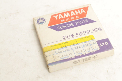 Genuine Yamaha Piston Ring Set 1st O/S +0.25MM YZ250 1984 - 90  |  56A-11601-10