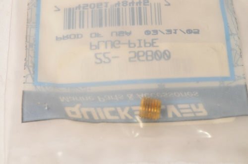 Mercury MerCruiser Quicksilver Plug,Pipe Alpha One Gen 2 Blackhawk ++ | 22-56800 - Like New