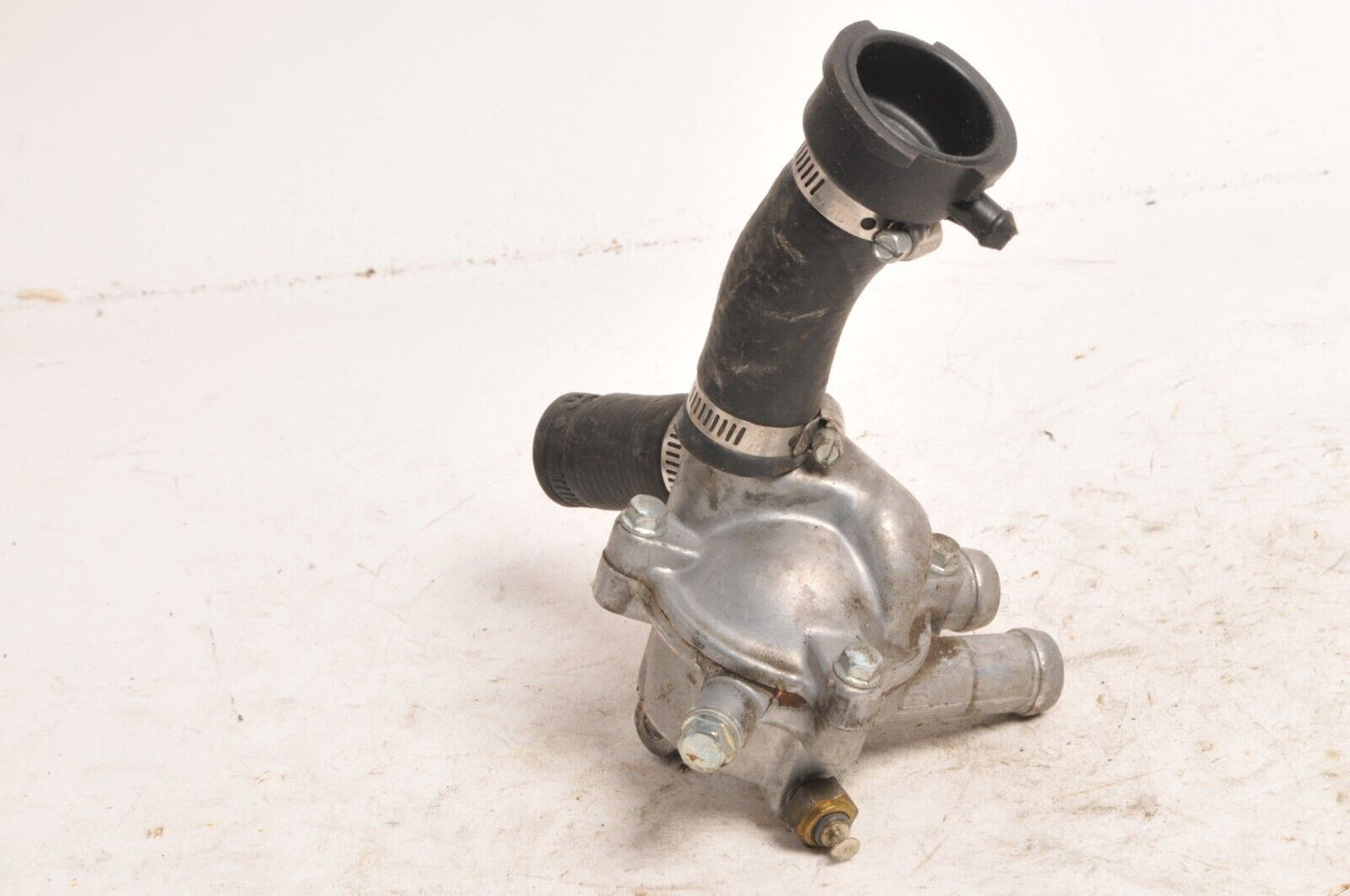 Used Honda Shadow 750 VT750C Thermostat Filler Neck assembly  | 19311-ME9-000 #1 - Very Good