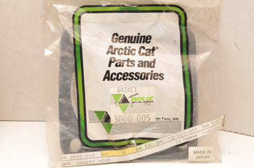 NEW NOS OEM ARCTIC CAT 3000-005 GASKET, CYLINDER HEAD 1972 PANTHER - Like New