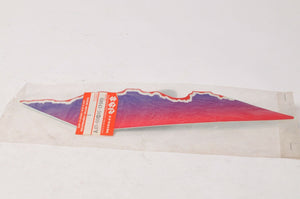 New NOS Genuine Suzuki 68645-36D00-1FV Decal Leg Shield Right RH AE50 1990-up - Like New
