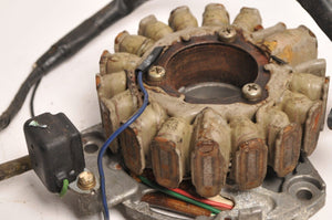 Genuine Yamaha RZ350 Alternator Stator AC Generator *cut wires* #1 - Very Good