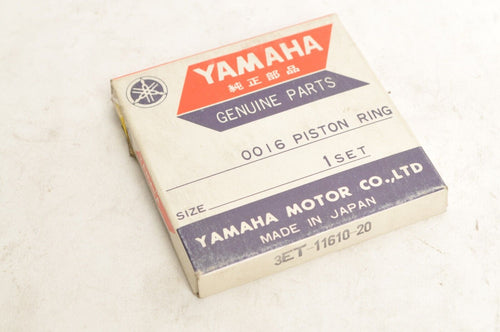 Genuine Yamaha Piston Ring Set 2nd O/S +0.50mm  DT200 1988-1989 |  3ET-11610-20