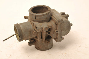 Used Motorcycle Carb Carburetor - Mikuni - ISO Round Slide Body incomplete -02 - Salvage