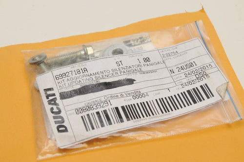 NEW DUCATI 69927181A KIT,UPDATING SILENCER (MUFFLER) PANIGALE